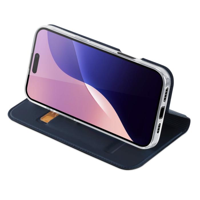 Bild 3, DUX DUCIS DUX DUCIS iPhone 16 Pro Max Fodral Skin Pro Blå - Teknikhallen.se