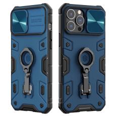 NILLKIN NILLKIN iPhone 13 Pro Max Skal CamShield Armor Pro Bl&aring; - Teknikhallen.se