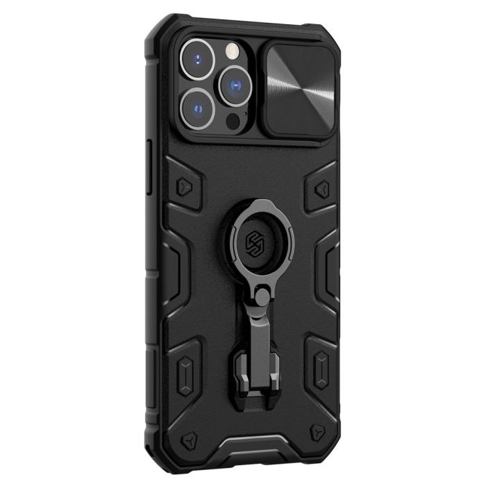 Bild 6, NILLKIN NILLKIN iPhone 13 Pro Max Skal CamShield Armor Pro Svart - Teknikhallen.se