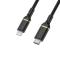 OtterBox OtterBox Standard 2m MFi PD Lightning - USB-C Kabel Svart - Teknikhallen.se