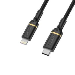 OtterBox OtterBox Standard 2m MFi PD Lightning - USB-C Kabel Svart - Teknikhallen.se