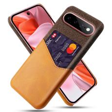  Google Pixel 11/11 Pro Skal PU L&auml;der Med Korth&aring;llare Orange - Teknikhallen.se