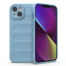  iPhone 14 Skal Magic Shield TPU Ljus Bl&aring; - Teknikhallen.se