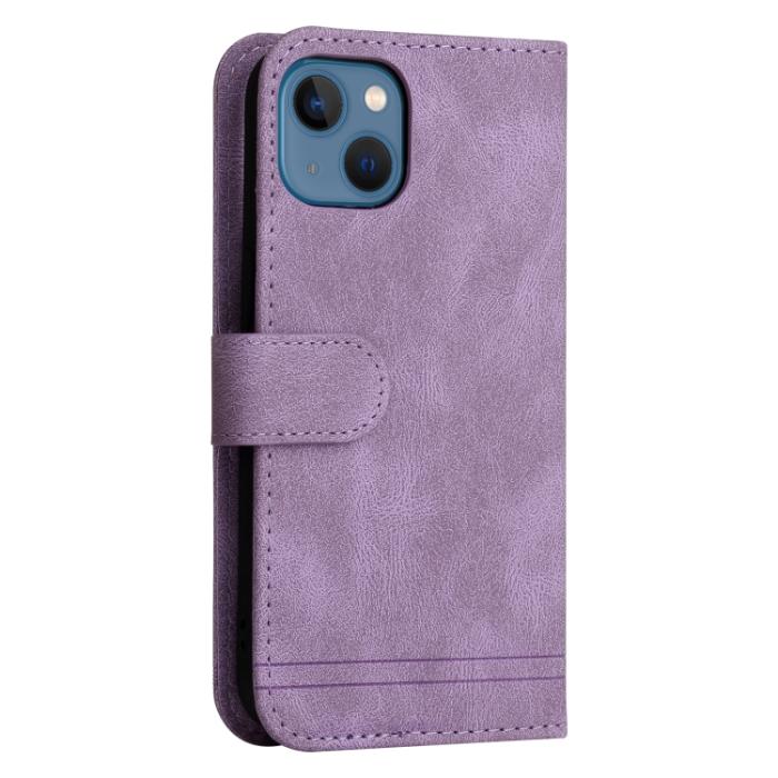 Bild 3,  iPhone 14 Fodral Skin Touch Lila - Teknikhallen.se
