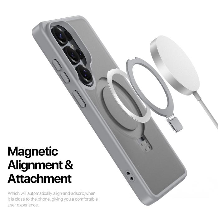 Bild 6, DUX DUCIS DUX DUCIS Galaxy S26 Ultra Skal MagSafe Kickstand Yind Series - Teknikhallen.se