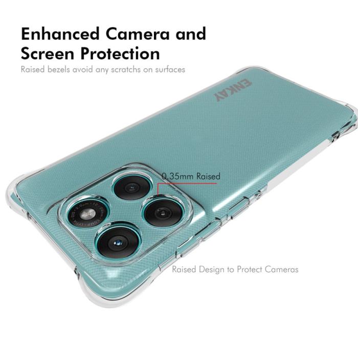 Bild 3, ENKAY ENKAY Motorola Edge 60 / 60 Fusion Skal TPU Shockproof - Teknikhallen.se