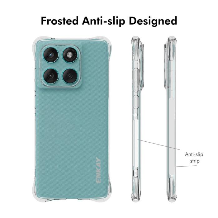 Bild 4, ENKAY ENKAY Motorola Edge 60 / 60 Fusion Skal TPU Shockproof - Teknikhallen.se
