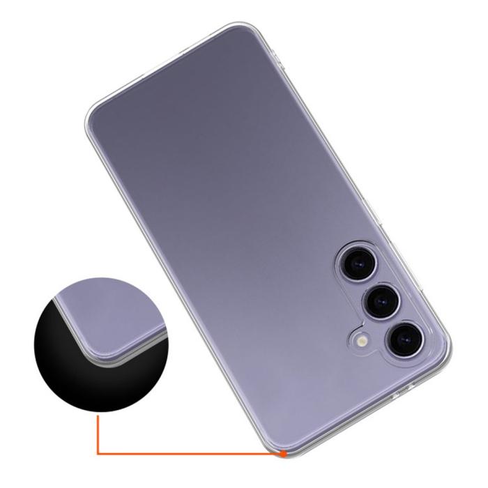 Bild 4,  Samsung Galaxy S24 FE Skal TPU Transparent - Teknikhallen.se