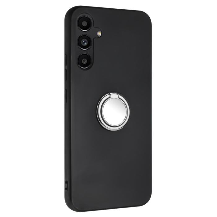 Bild 2,  Samsung Galaxy S24 FE Skal Med Ringhållare Silver - Teknikhallen.se