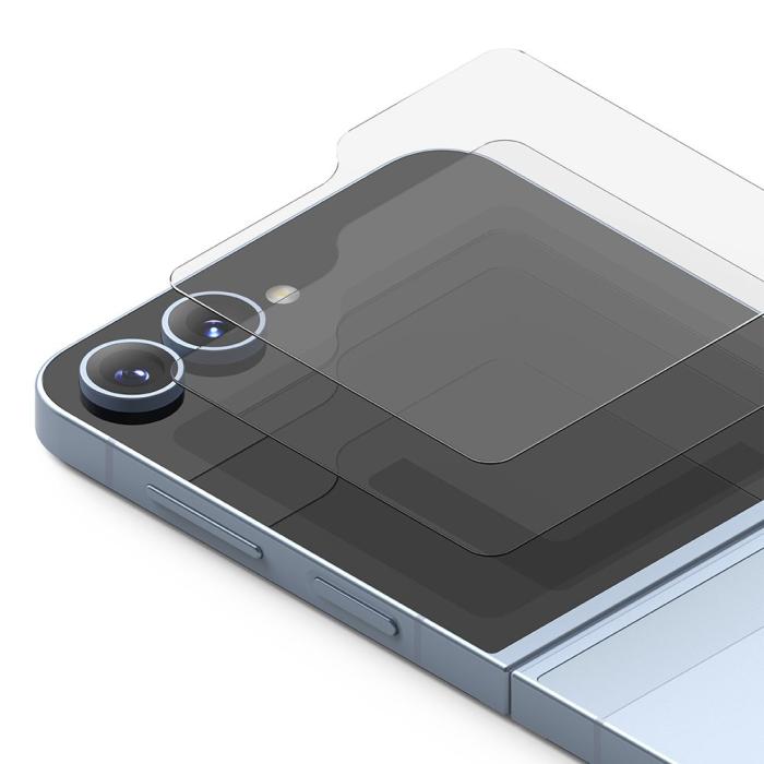 Bild 2, Ringke Ringke Galaxy Z Flip 6 2-PACK Skärmskydd Display Clear - Teknikhallen.se
