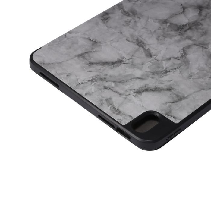 Bild 6,  iPad 11 2025 / 10.9 2022 Fodral Tri-Fold Marmor - Teknikhallen.se