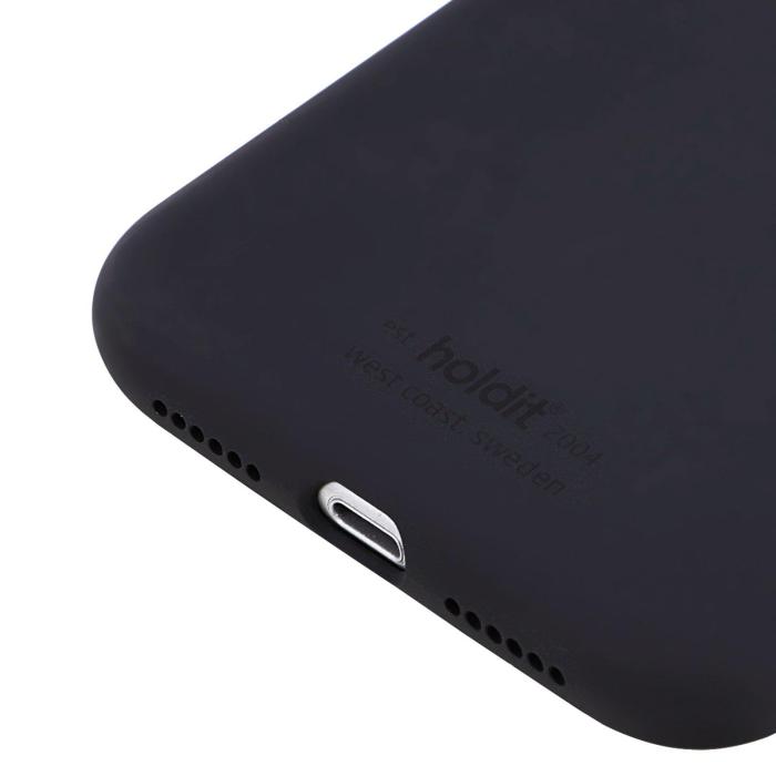 Bild 5, holdit iPhone 11/XR - holdit Mobilskal Silikon - Svart - Teknikhallen.se