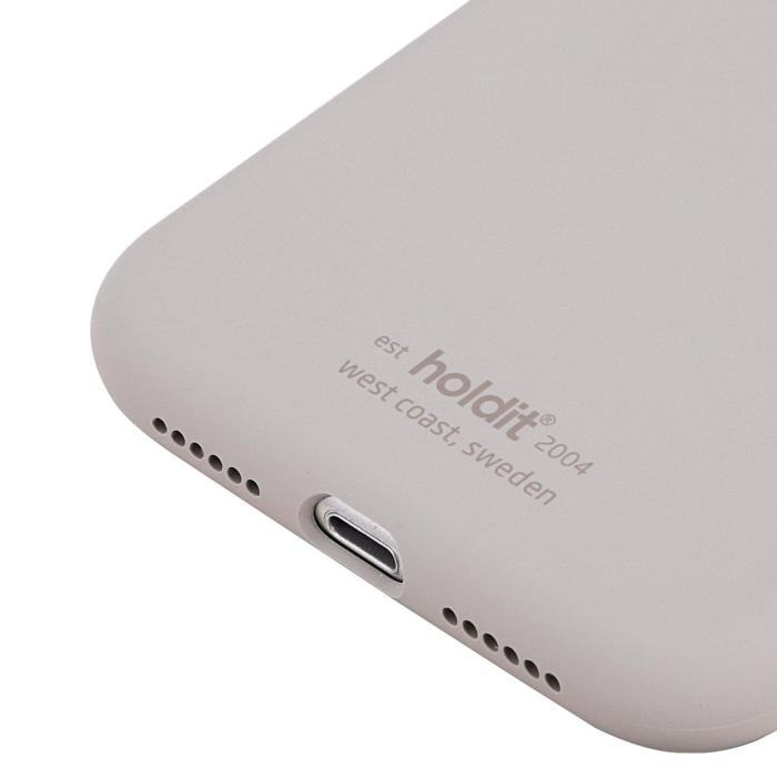 Bild 5, holdit iPhone 11/XR - holdit Mobilskal Silikon - Taupe - Teknikhallen.se