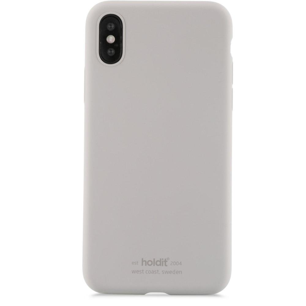 holdit iPhone X/Xs - holdit Mobilskal Silikon - Taupe - Teknikhallen.se