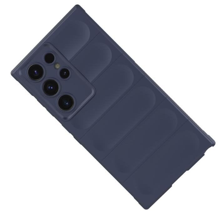 Bild 3,  Samsung Galaxy S24 Ultra Skal Magic Shield Mörk Blå - Teknikhallen.se