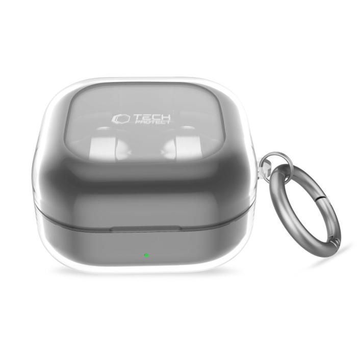 Bild 4, Tech-Protect Tech-Protect Galaxy Buds 4 / 4 Pro Skal FlexAir Transparent - Teknikhallen.se