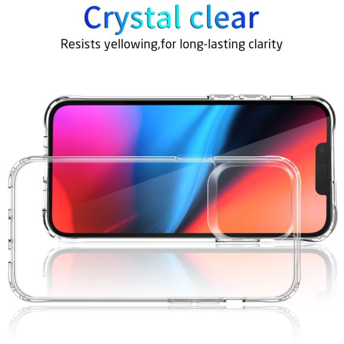 Bild 2,  iPhone 14 Plus Skal Akryl/TPU Transparent - Teknikhallen.se