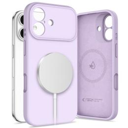 Tech-Protect Tech-Protect iPhone 17 Skal MagSafe Silicone Mauve - Teknikhallen.se