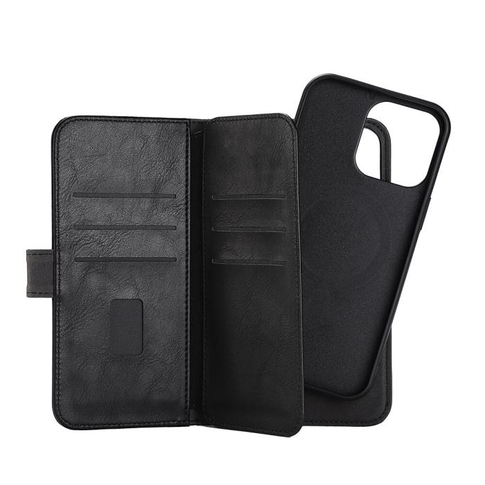 Bild 4, Gear GEAR iPhone 14 Pro Max Fodral Flerfack 2in1 Magnet MagSafe Svart - Teknikhallen.se