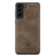 DG.MING DG.MING Samsung Galaxy S23 Plus Skal L&auml;derbelagt M&ouml;rk Brun - Teknikhallen.se