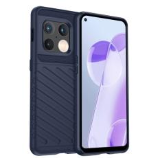  OnePlus 10 Pro 5G Skal Twill Textur Bl&aring; - Teknikhallen.se
