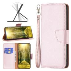  Nokia G11 / G21 Fodral Shark Litchi Ros&eacute;guld - Teknikhallen.se