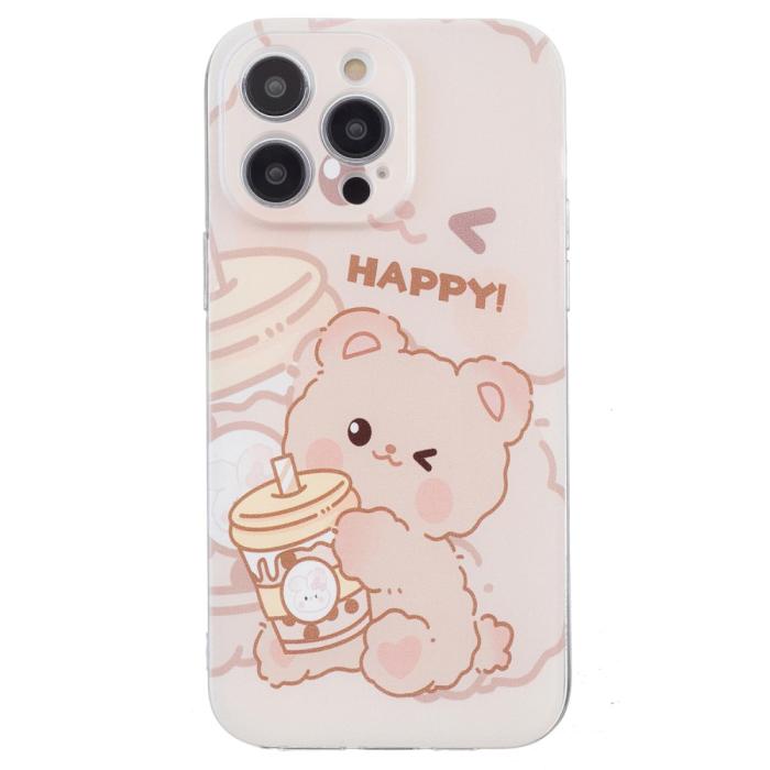Bild 2,  iPhone 16 Pro Skal TPU Teddy Björn - Teknikhallen.se
