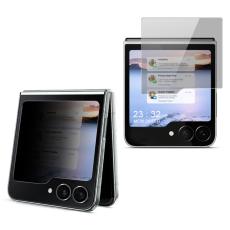 IMAK IMAK Galaxy Z Flip 6 / 7 FE S&auml;rmskydd H&auml;rdat Glas Privacy - Teknikhallen.se