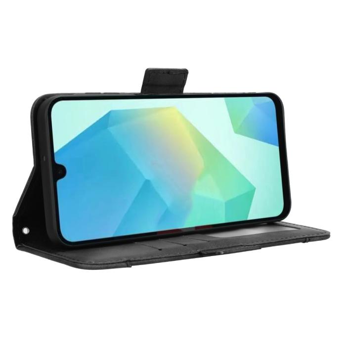 Bild 4,  Samsung Galaxy A16 Fodral Med Avtagbart Kortfodral Svart - Teknikhallen.se