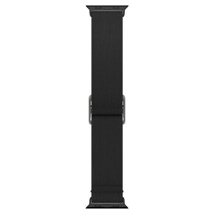 Bild 6, Spigen Spigen Apple Watch 42/44/45/46/49 mm Armband Fit Lite Svart - Teknikhallen.se