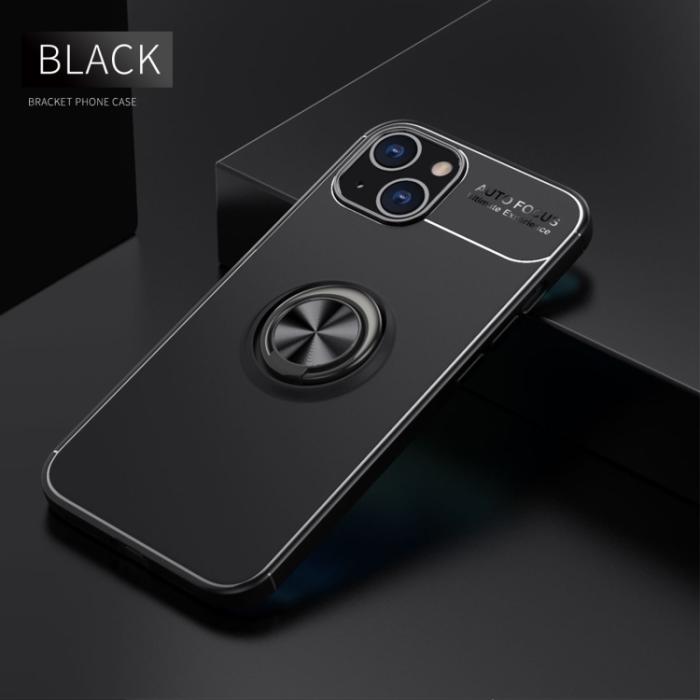 Bild 2,  iPhone 14 Skal Ring Svart - Teknikhallen.se