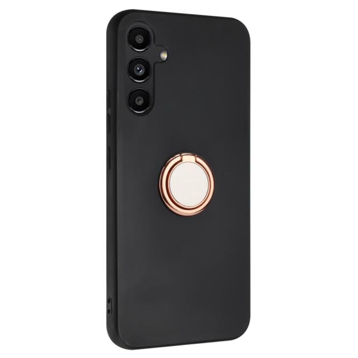 Bild 2,  Samsung Galaxy S24 FE Skal Med Ringhållare Roséguld - Teknikhallen.se
