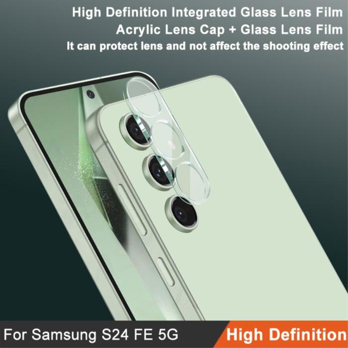 Bild 2, IMAK IMAK Samsung Galaxy S24 FE Linsskydd Härdat Glas Transparent - Teknikhallen.se