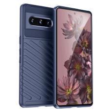  Google Pixel 7 Pro Skal Twill Textur Bl&aring; - Teknikhallen.se