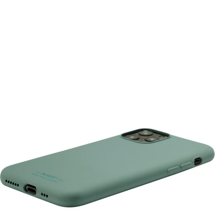 Bild 4, holdit iPhone 11 Pro/X/XS - holdit Mobilskal Silikon - Moss Green - Teknikhallen.se