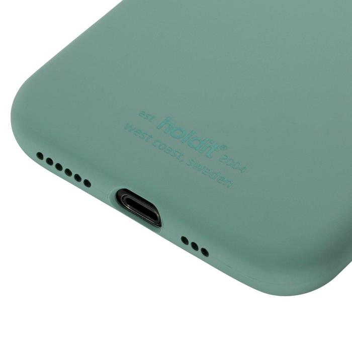 Bild 5, holdit iPhone 11 Pro/X/XS - holdit Mobilskal Silikon - Moss Green - Teknikhallen.se