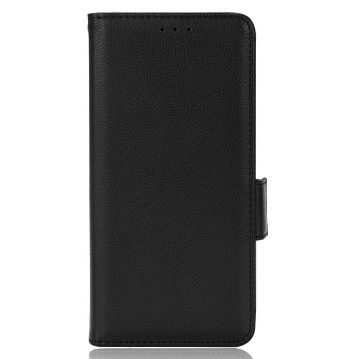 Bild 2,  Xiaomi Redmi Note 11 Pro 5G Fodral Litchi Textur Svart - Teknikhallen.se