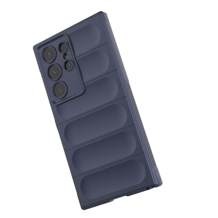 Bild 4,  Samsung Galaxy S24 Ultra Skal Magic Shield Mörk Blå - Teknikhallen.se