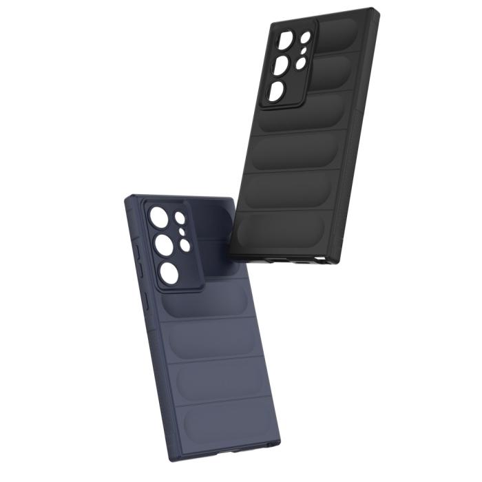 Bild 4,  Samsung Galaxy S24 Ultra Skal Magic Shield Mörk Grå - Teknikhallen.se