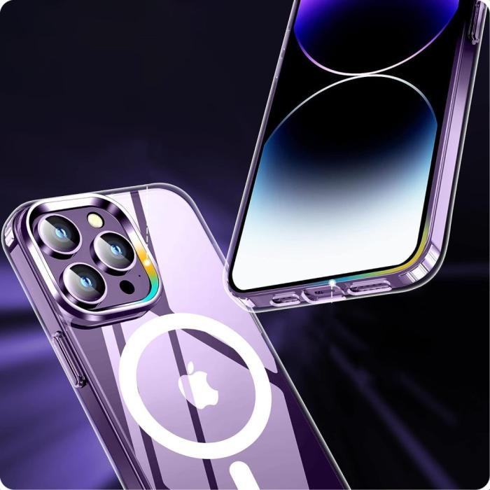 Bild 4, Tech-Protect Tech-Protect iPhone 15 Pro Max Skal MagSafe FlexAir Hybrid - Teknikhallen.se