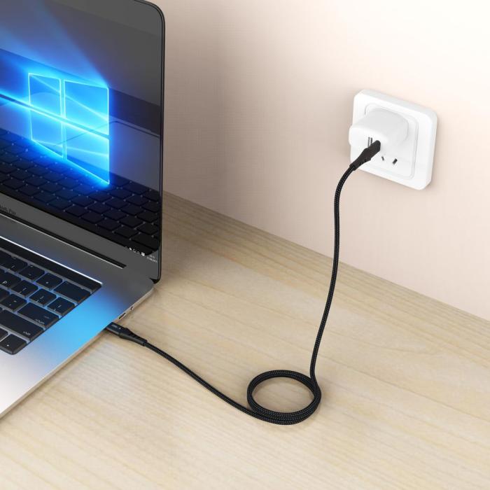 Bild 6, Tech-Protect Tech-Protect 2m 100W PD QC3.0 USB-C-USB-C Kabel UltraBoost - Teknikhallen.se