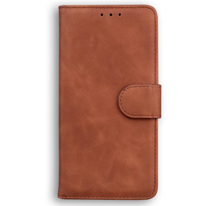 Bild 6,  Sony Xperia 10 VII Fodral Läder Brun - Teknikhallen.se