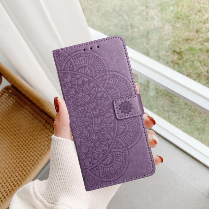 Bild 5,  Samsung Galaxy A16 / A26 5G Fodral Mandala Läder Lila - Teknikhallen.se