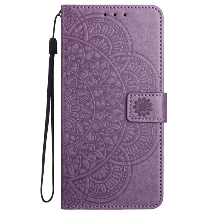 Bild 6,  Samsung Galaxy A16 / A26 5G Fodral Mandala Läder Lila - Teknikhallen.se