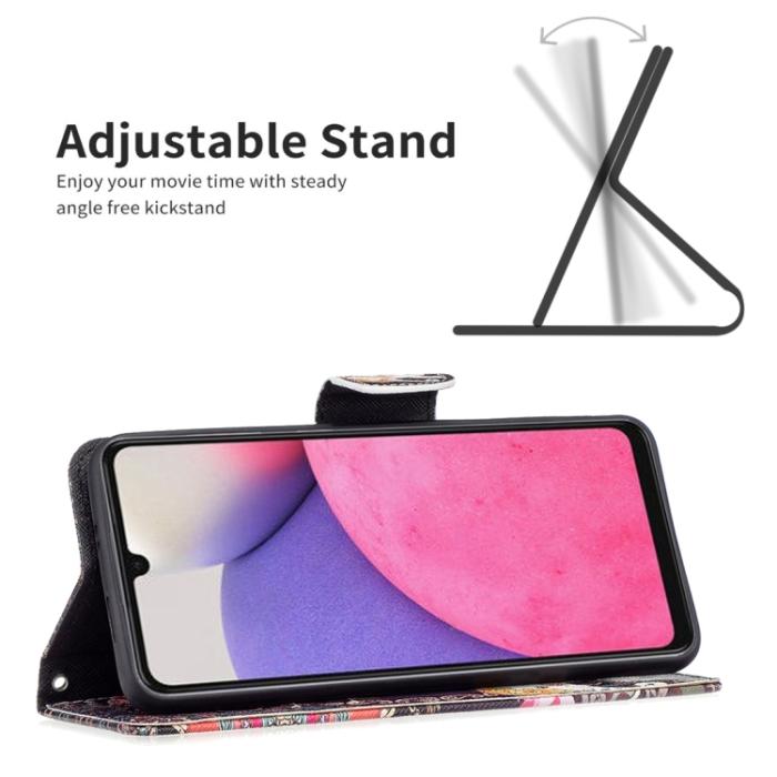 Bild 4,  Samsung Galaxy A33 5G Fodral Med Tryck Mandala Elefant - Teknikhallen.se
