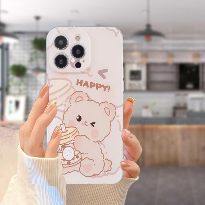 Bild 5,  iPhone 16 Pro Skal TPU Teddy Björn - Teknikhallen.se