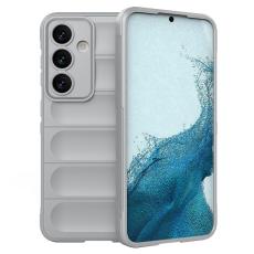  Samsung Galaxy S24 Plus Skal Magic Shield TPU Ljus Gr&aring; - Teknikhallen.se