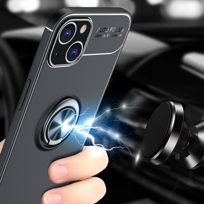 Bild 6,  iPhone 14 Skal Ring Svart - Teknikhallen.se
