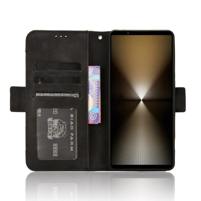 Bild 3,  Sony Xperia 1 VI Fodral Med Avtagbart Kortfodral Svart - Teknikhallen.se