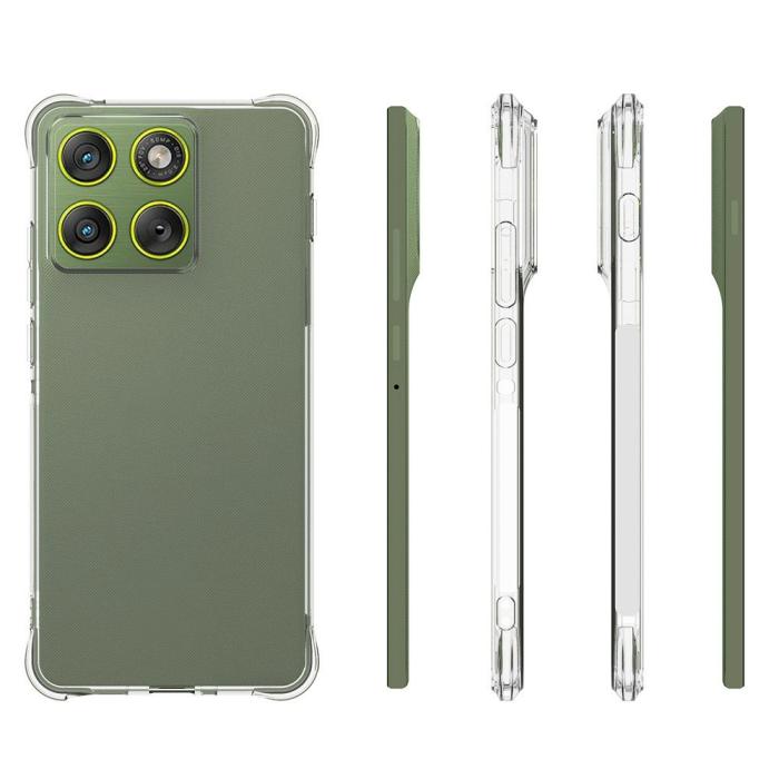 Bild 5,  Motorola Edge 70 Skal Shockproof TPU Transparent - Teknikhallen.se